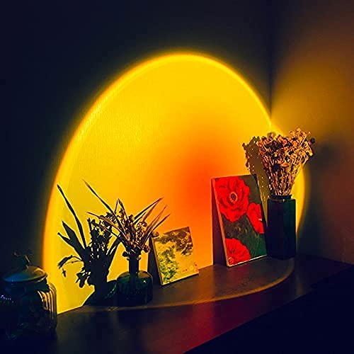 Sunset Aurora LED Lamp — USB Desk Mood Light