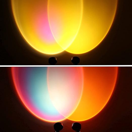 Sunset Aurora LED Lamp — USB Desk Mood Light
