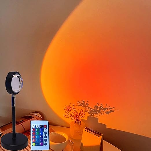 Sunset Aurora LED Lamp — USB Desk Mood Light